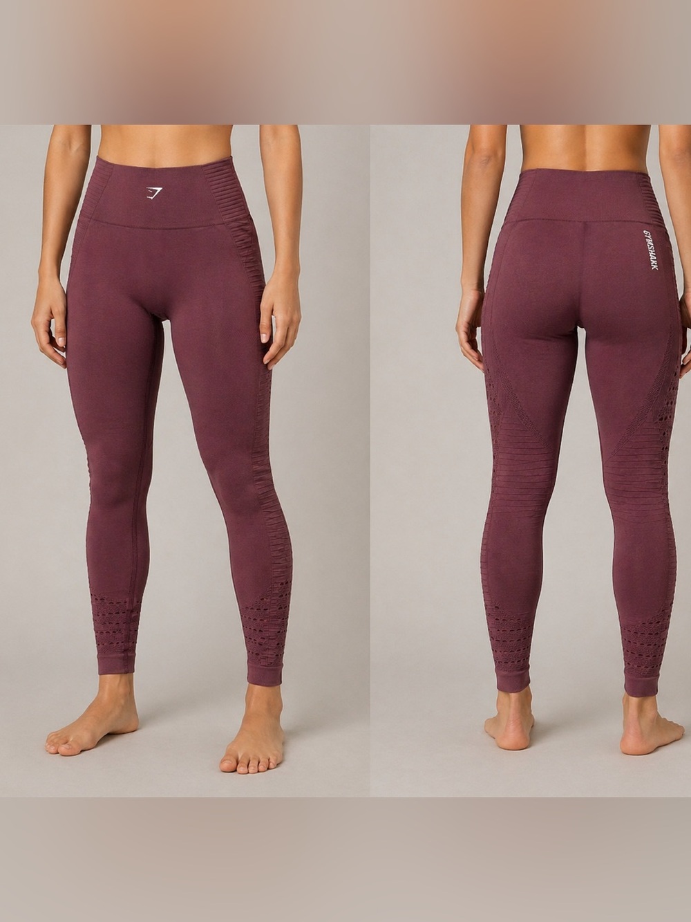 Gymshark Seamless Sculpt Leggings - Plum